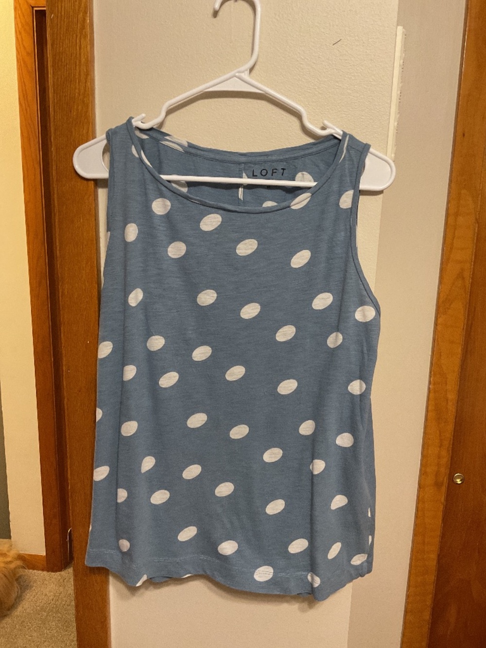 Loft light blue tank